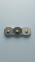 Modular Wall Hook Set Matte Black